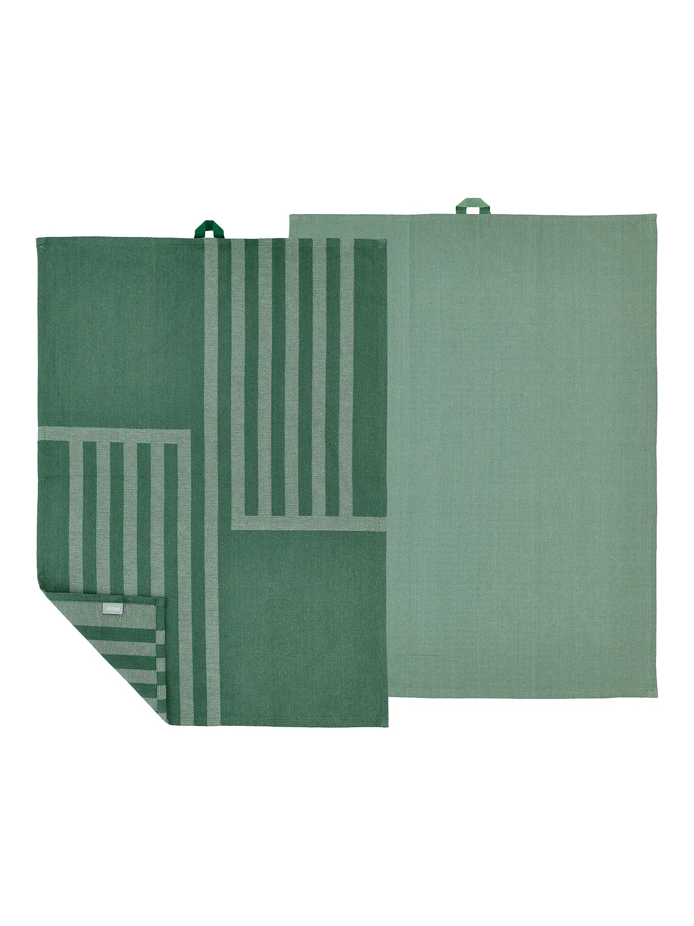 SOEDAHL | Geschirrtuch-Set 2tlg REFLECTION Pine Green | 
